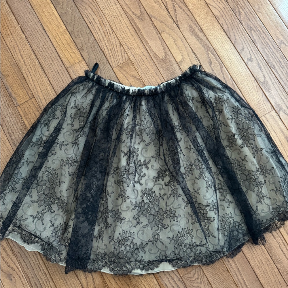Valentino Black Lace Skirt - Picture 4 of 4